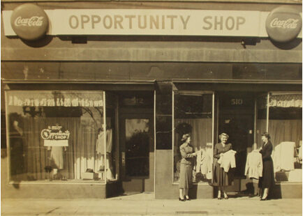 opportunity shop JLG History